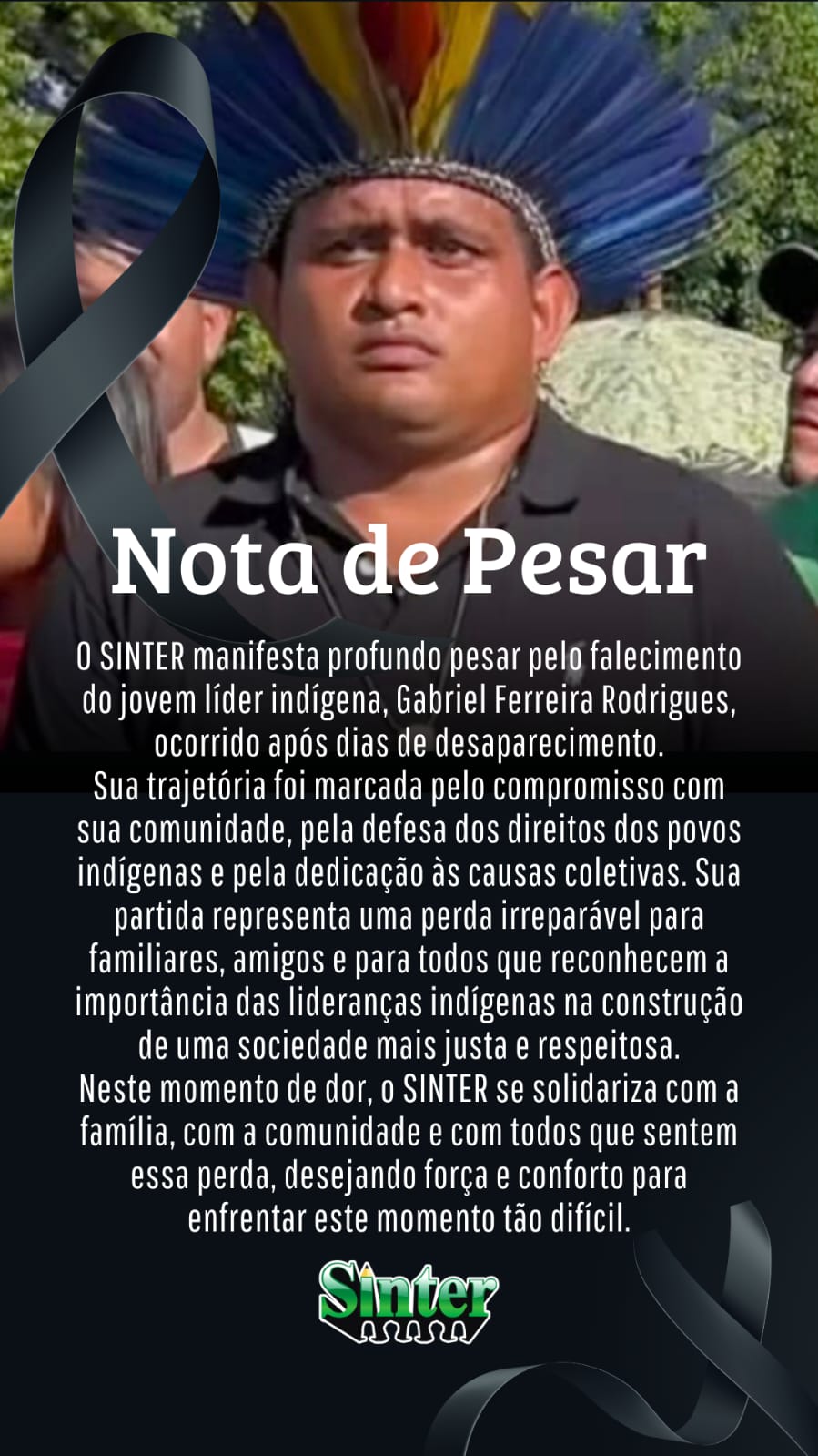 No momento, você está visualizando NOTA DE PESAR