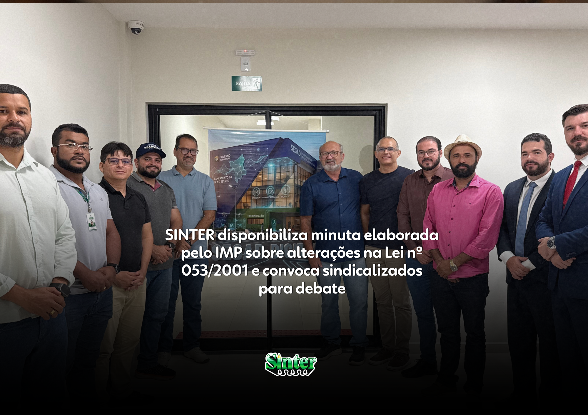 No momento, você está visualizando SINTER disponibiliza minuta elaborada pelo IMP sobre alterações na Lei nº 053/2001 e convoca sindicalizados para debate